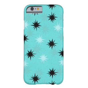 Atomic Turquoise Starbursts iPhone 6/6S Case