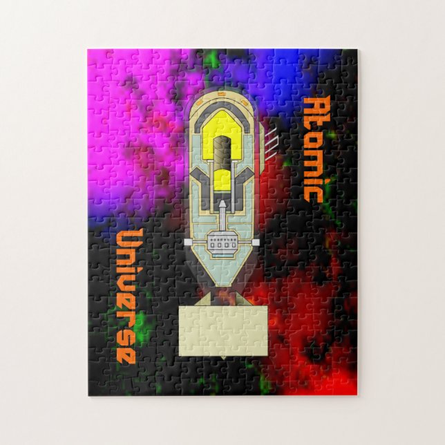 Atomic Universe Jigsaw Puzzle (Vertical)