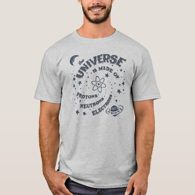 Atomic Universe Morons T-Shirt (Front)