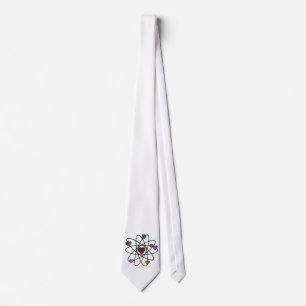 Atomic Valentine Red Hearts Tie