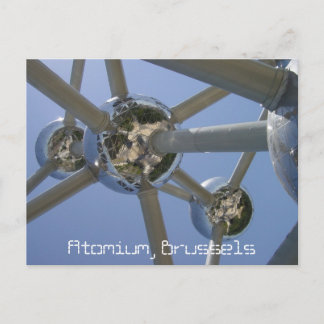 Atomium, Brussels, Belgium Postcard
