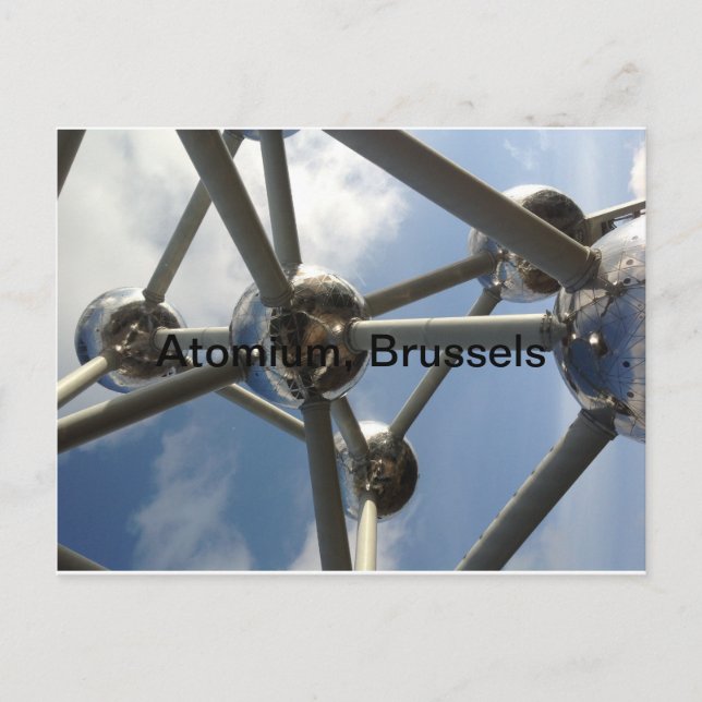 Atomium,Brussels Postcard (Front)
