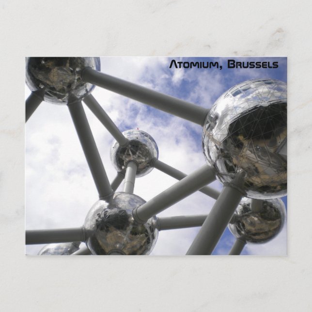 Atomium, Brussels Postcard (Front)