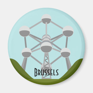 Atomium in Brussels Magnet