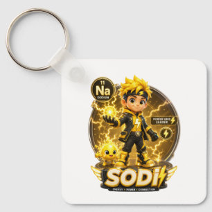 ATOMIVRA Sodium Character Key Ring