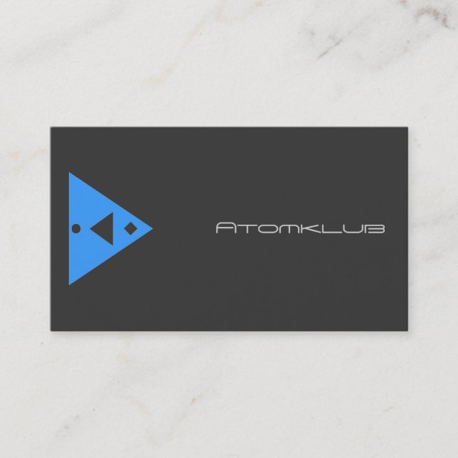 Atomklub BC Business Card (Front)