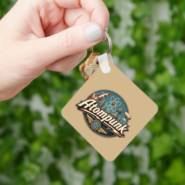 Atompunk Key Ring (Hand)