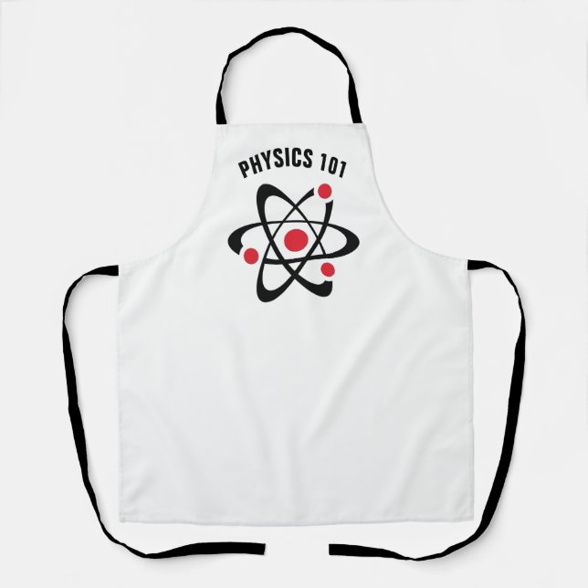 Atoms Design Chemistry Science Apron (Front)