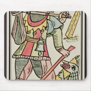 Atonement, tarot card, French Mouse Pad
