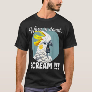 Atoo Meme T, Funny Screaming Sulphur-crested Atoo  T-Shirt