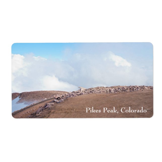 Atop Summit of Pikes Peak (Front)