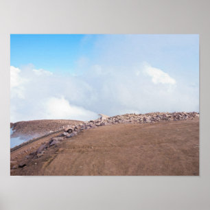 Atop Summit of Pikes Peak Poster