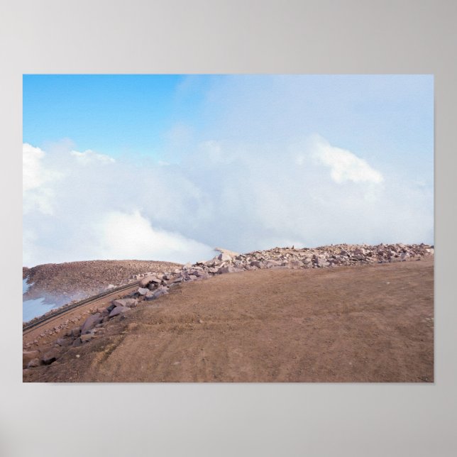 Atop Summit of Pikes Peak Poster (Front)