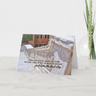 ATOP THE SPANISH STEPS Greeting Card