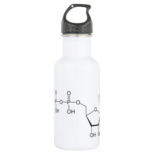ATP molecule 532 Ml Water Bottle (Front)