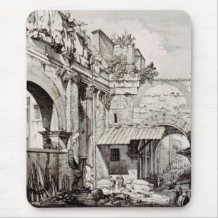 Atrium of the Portico of Octavia in Rome Mouse Pad