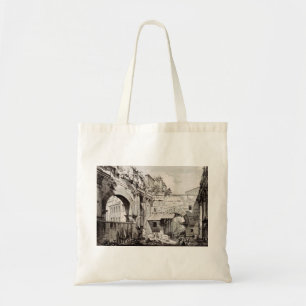 Atrium of the Portico of Octavia in Rome Tote Bag