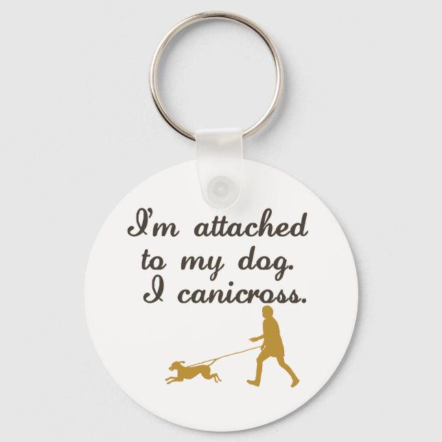 Attached to My Dog Key Ring (Front)