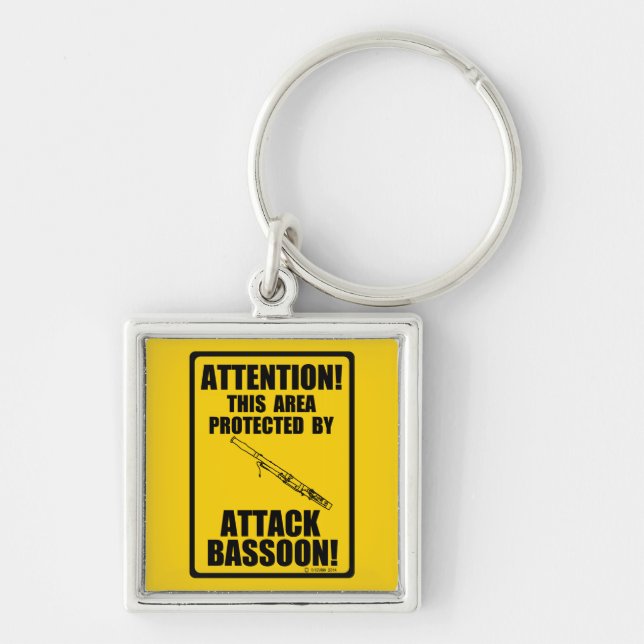 Attack Bassoon Key Ring (Front)