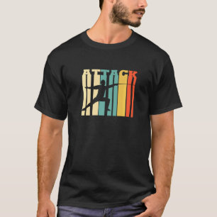 Attack Fencing Fencer Vintage T-Shirt