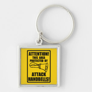 Attack Handbells Key Ring