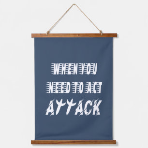 Attack Hanging Tapestry