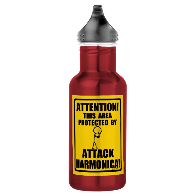 Attack Harmonica 532 Ml Water Bottle (Right)