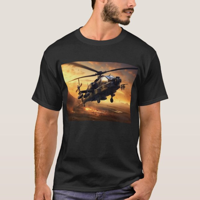 Attack Helicopter T-Shirt (Front)