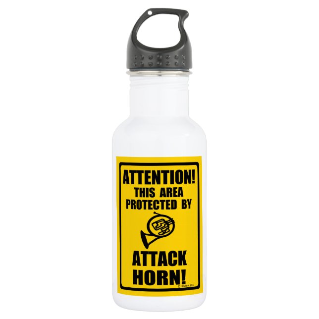Attack Horn 532 Ml Water Bottle (Front)