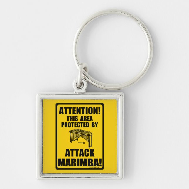 Attack Marimba Key Ring (Front)