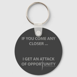 Attack of Opportunity Key Ring