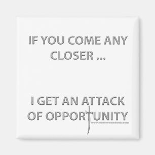 Attack of Opportunity Magnet