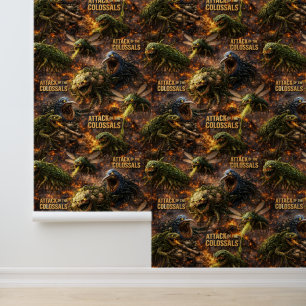 Attack of the colossal /1950s style be movie wallpaper