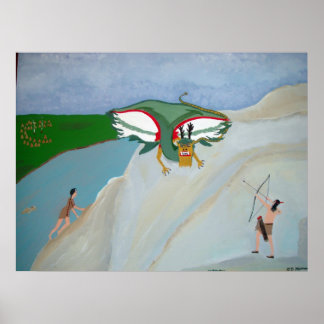 Attack of the Piasa Bird Poster