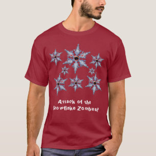 Attack of the Snowflake Zombies t-... - Customised T-Shirt