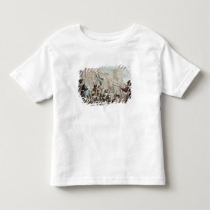 Attack on Boulogne-Sur-Mer, engraved by Jean Bapti Toddler T-Shirt