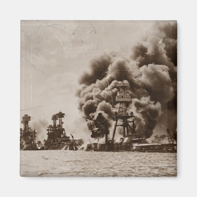 Attack on Pearl Harbour Magnet (Front)
