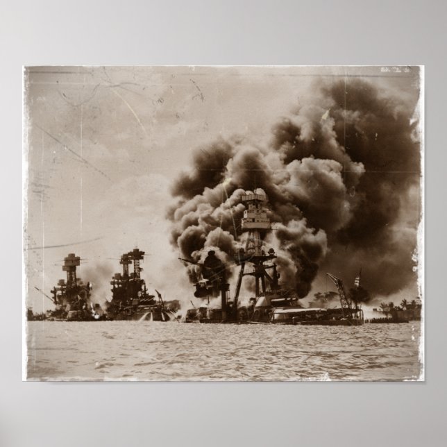 Attack on Pearl Harbour Poster (Front)