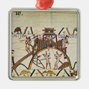 Attack on the Town of Dinan Metal Tree Decoration