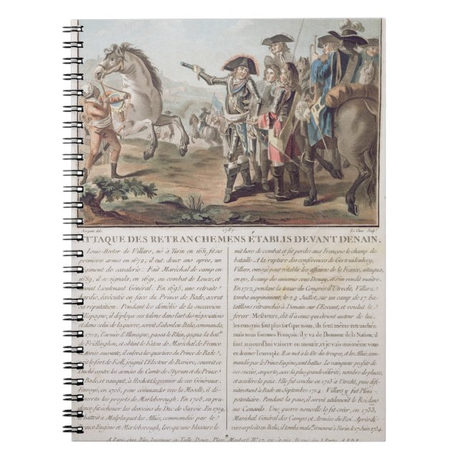 Attack on the trenches established in front of Den Notebook (Front)