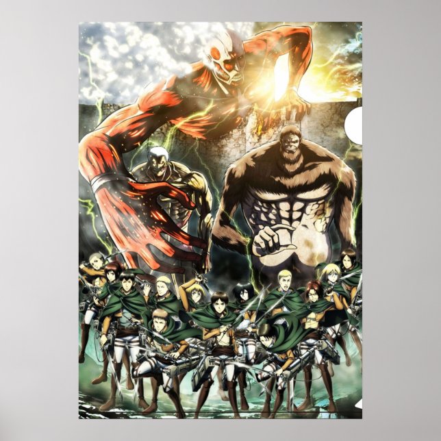 Attack on Titan All Poster (Front)