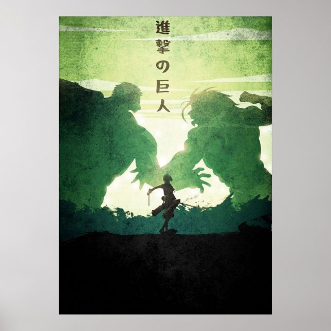 attack on titan design 35 poster (Front)