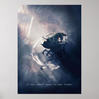 attack on titan design  poster