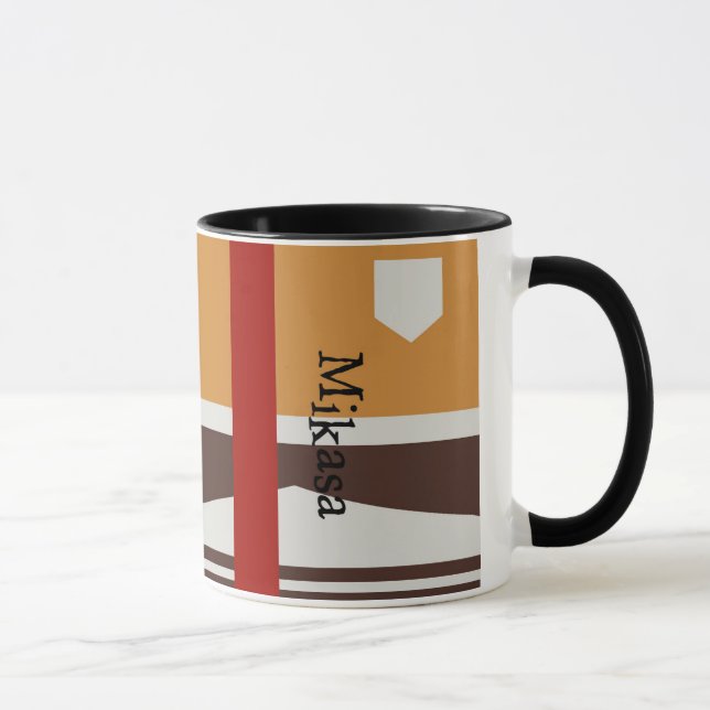 Attack on Titan Inspired Mug, Mikasa Mug (Right)