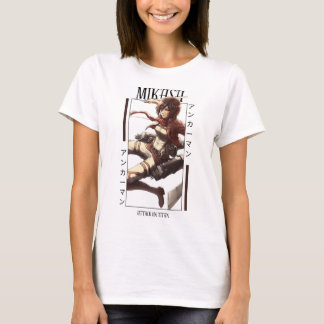 ATTACK ON TITAN-MIKASA ACKERMAN COOL DESIGN T-Shirt