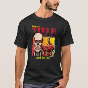 Attack on Titan Season 4 Colossal Titan Gradient  T-Shirt