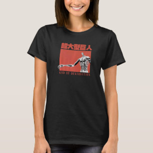 Attack On Titan Season 4 Titan God Of Destruction T-Shirt