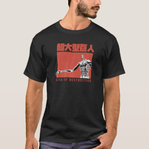 Attack On Titan Season 4 Titan God Of Destruction T-Shirt