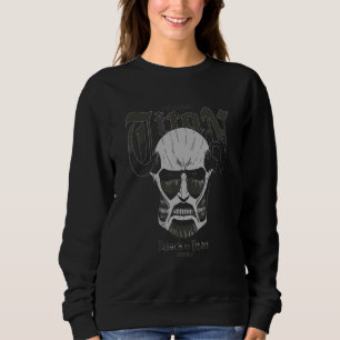 Attack On Titan Season 4 Two Tone Colossal Titan Sweatshirt