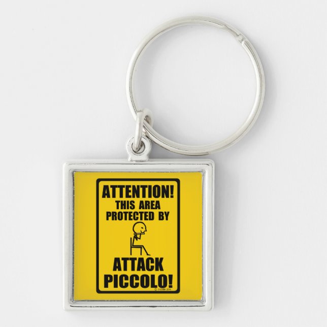 Attack Piccolo Key Ring (Front)